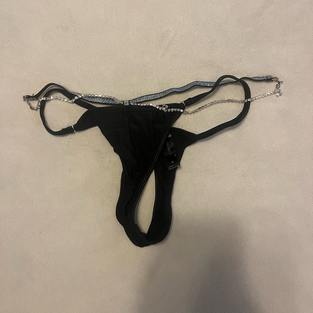 Sequin thong-new with tags!